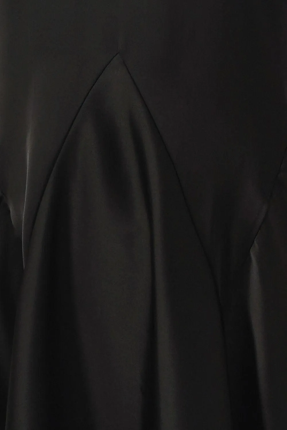 Josie A-line Short Sleeved Silk Midi Dress