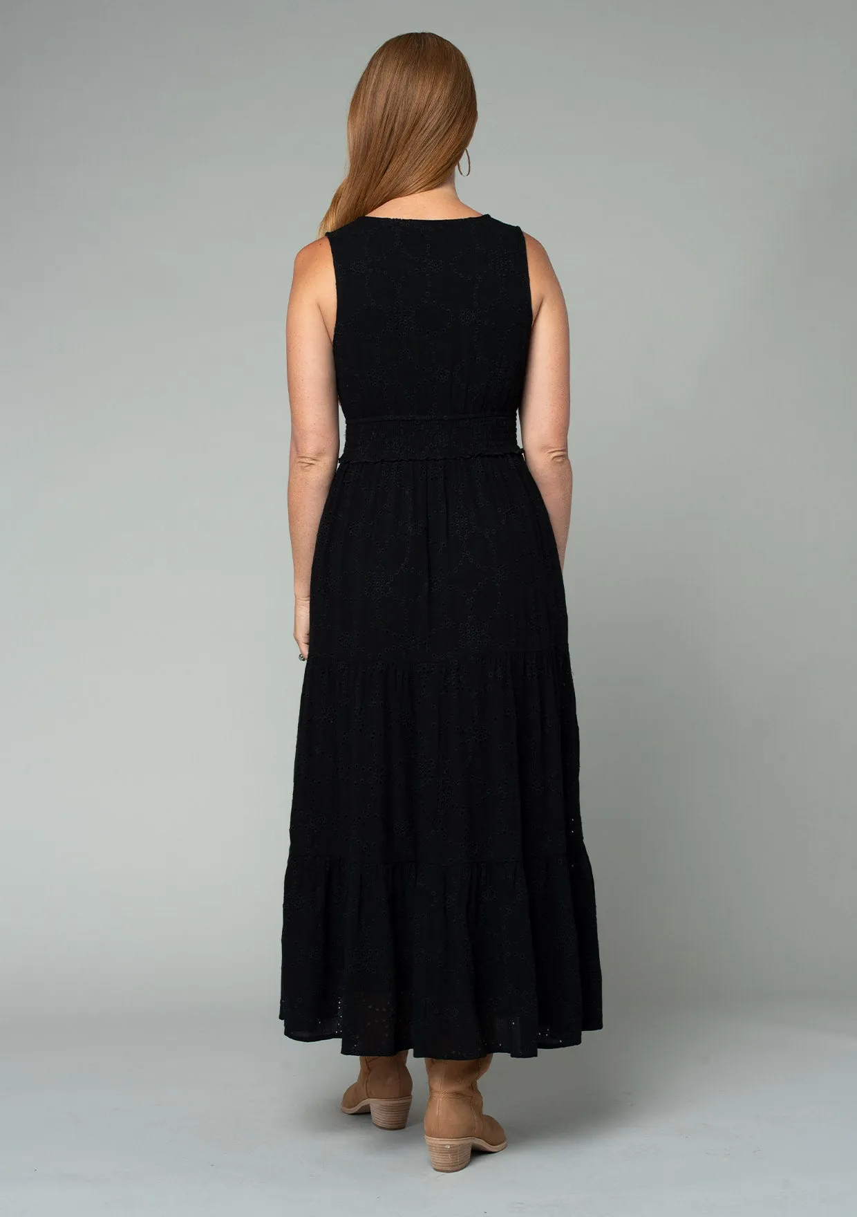 Kiki Eyelet Maxi Dress