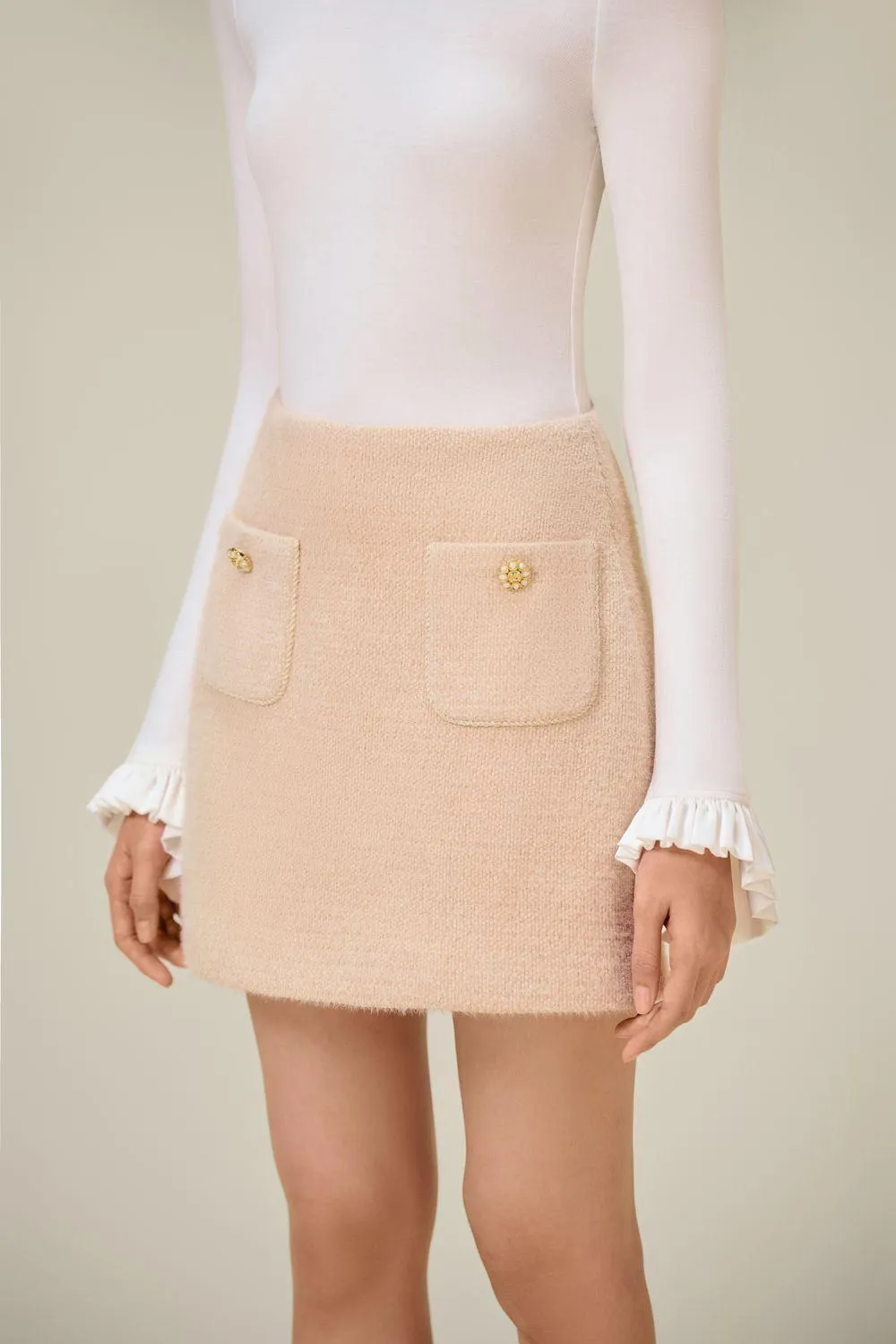 Knit Mini Skirt