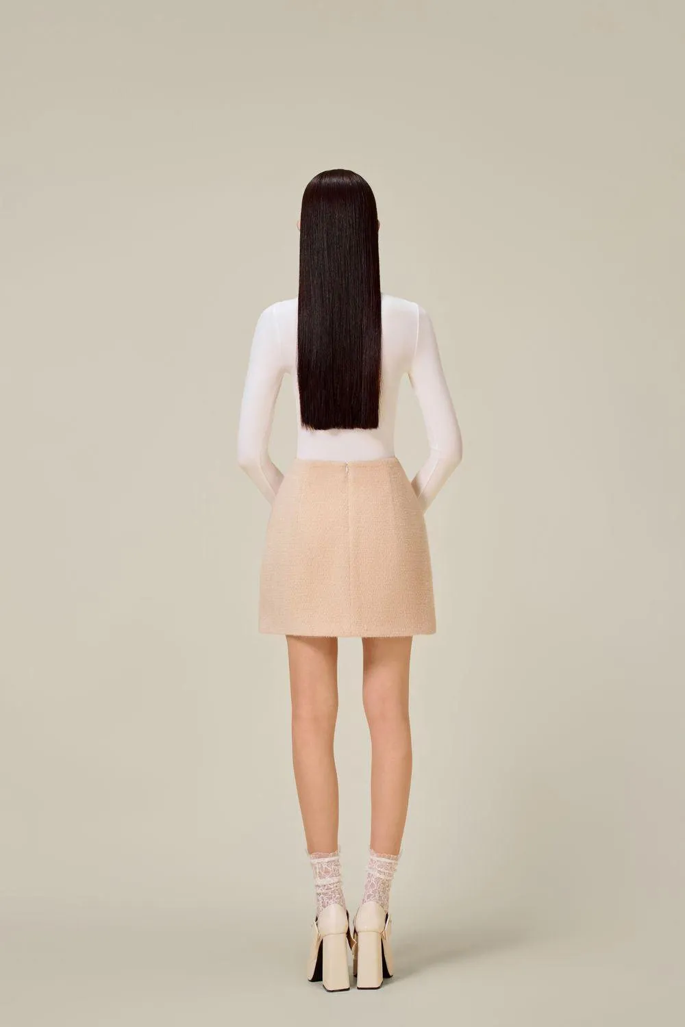 Knit Mini Skirt