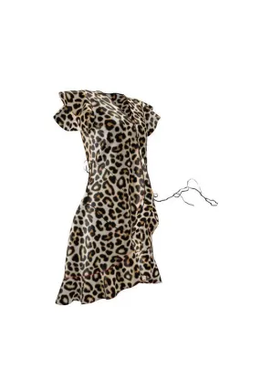 Leopard Print Tea Dress