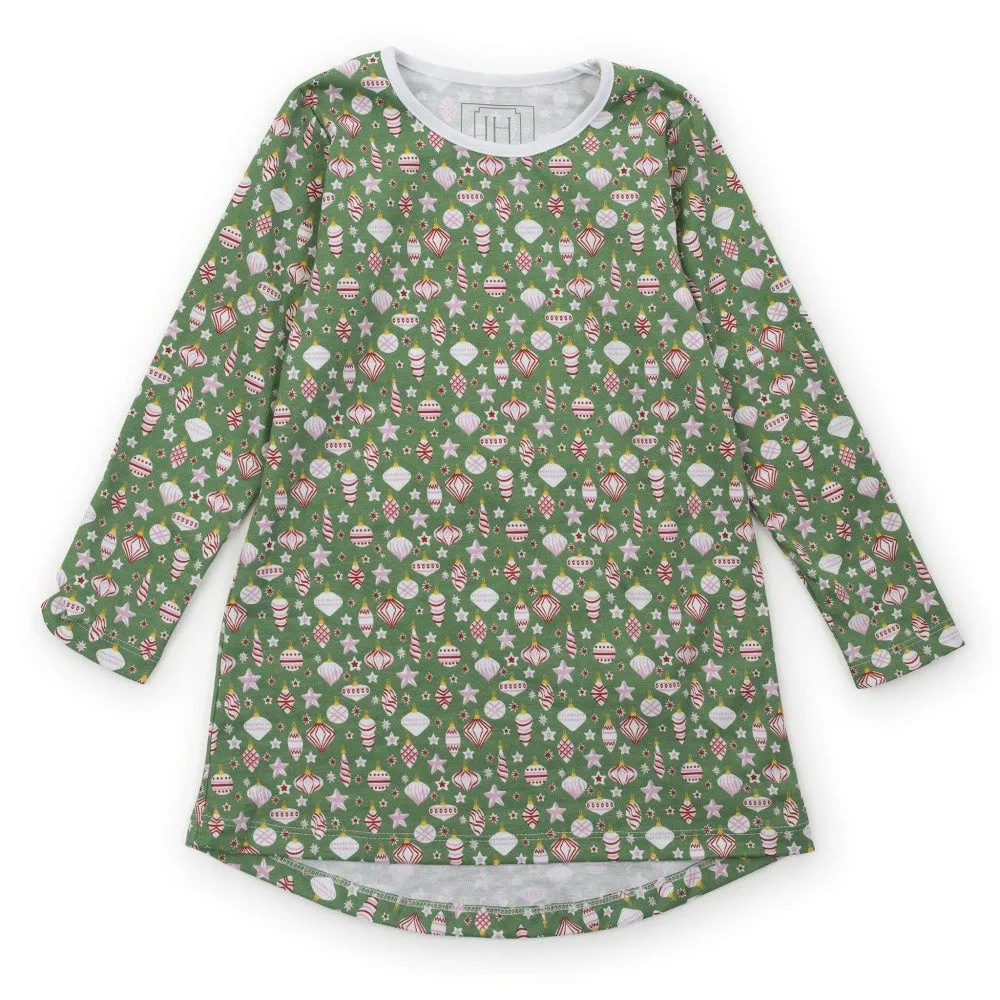 Lila & Hayes Berkeley Shirt Dress Retro Ornaments 5110