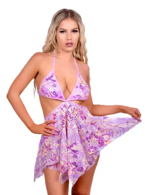 Lilac Paradise Fairy Aura Dress