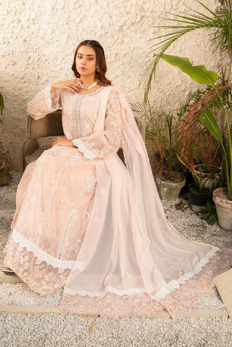 Manahils - Safiyya RTW Collection - K-152-Peach