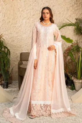 Manahils - Safiyya RTW Collection - K-152-Peach