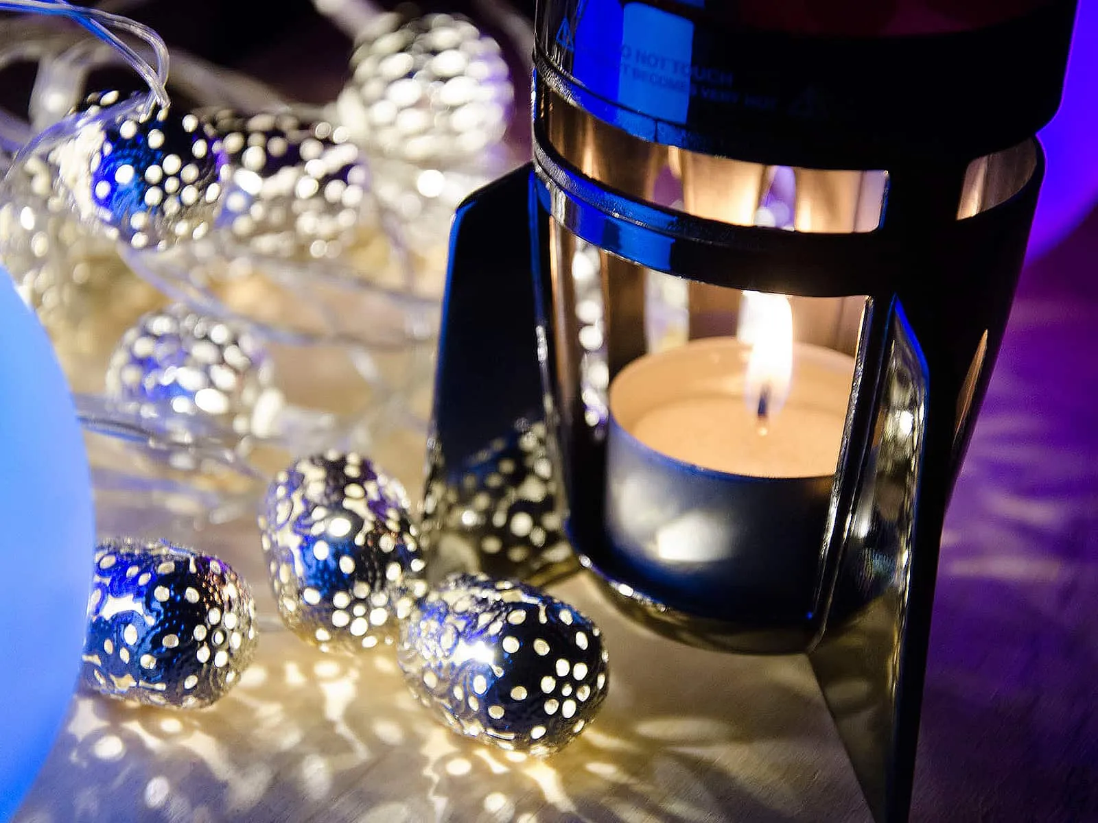 Mathmos Fireflow Tea Light Powered Lava Lamp