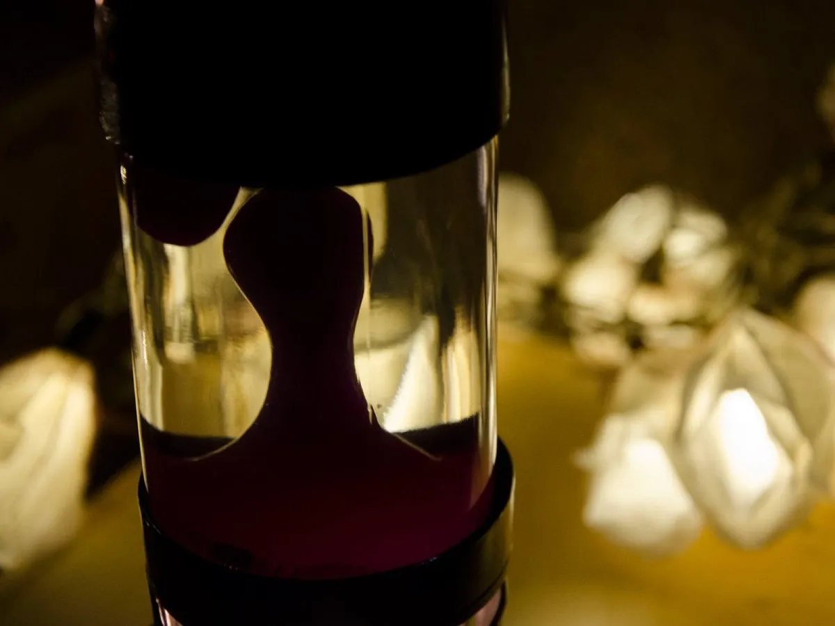Mathmos Fireflow Tea Light Powered Lava Lamp