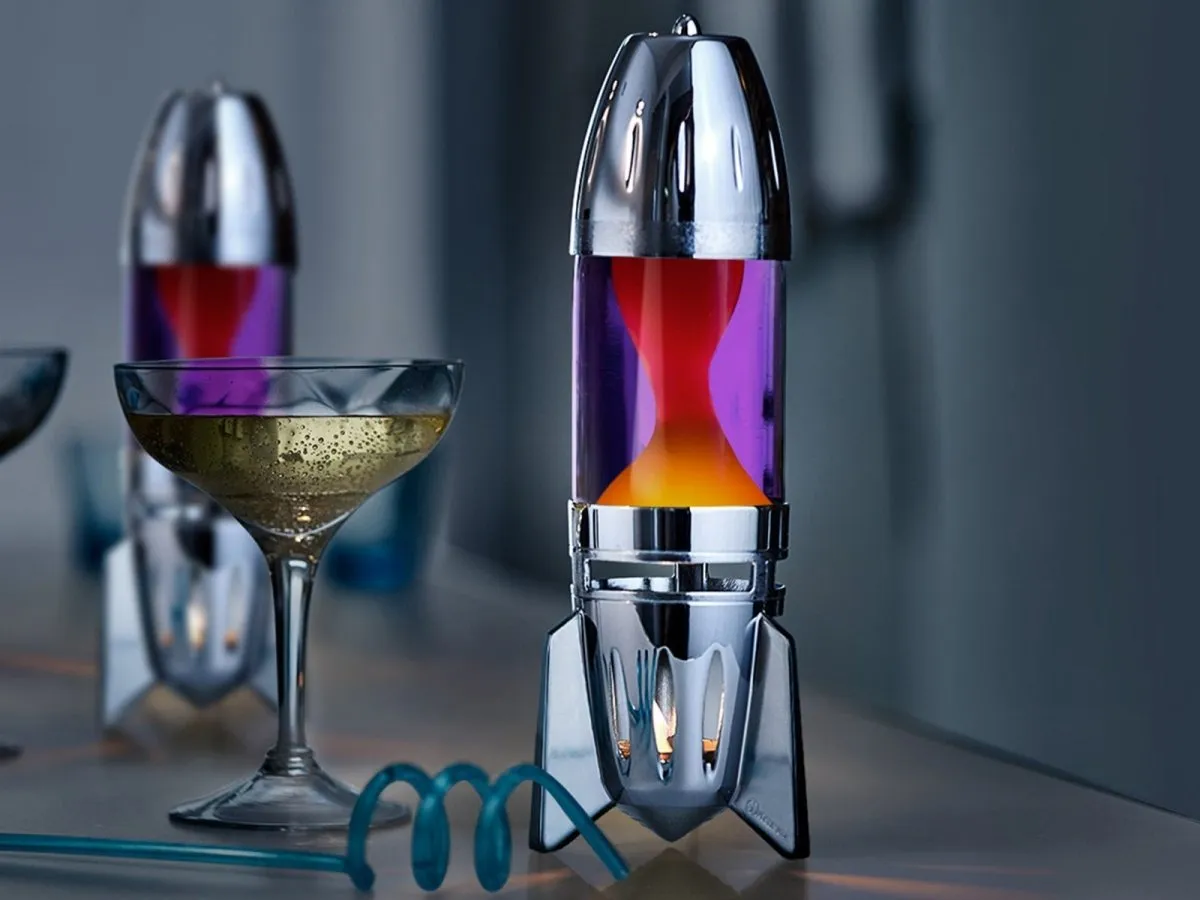 Mathmos Fireflow Tea Light Powered Lava Lamp