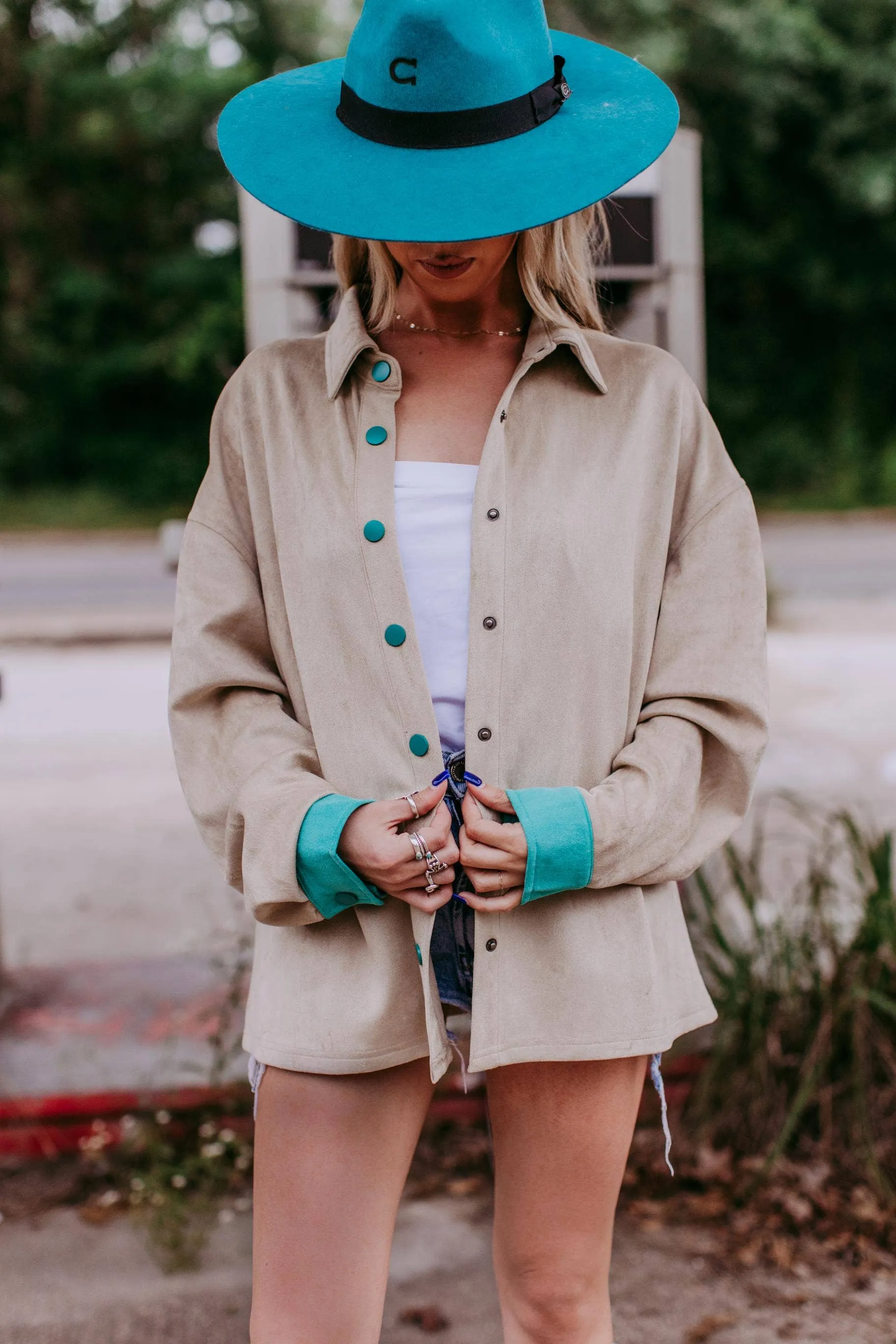 Merigold Kiss - Rodeo Fringe Snap Front Shirt