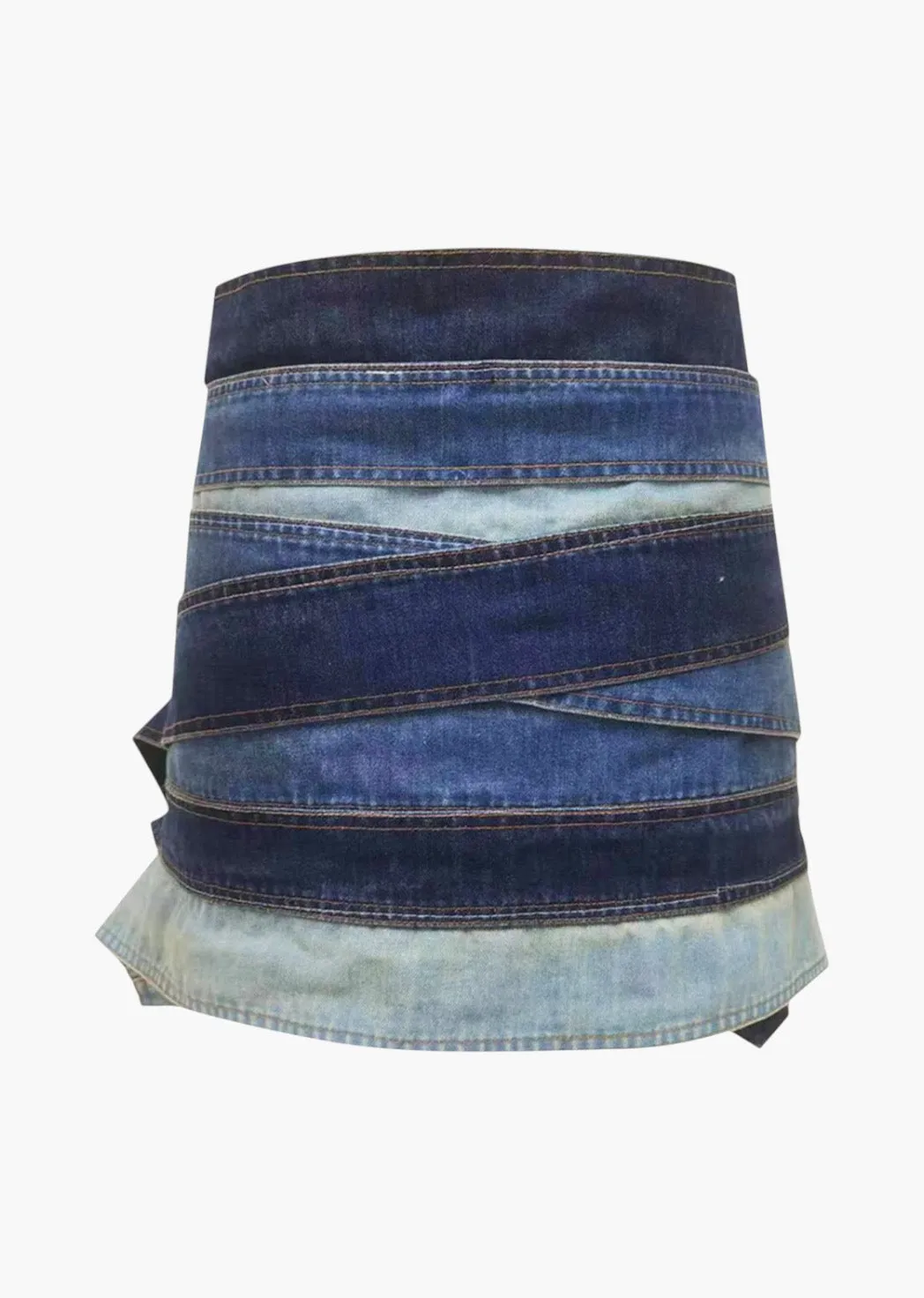 Mirian Belt Decor Mini Skirt