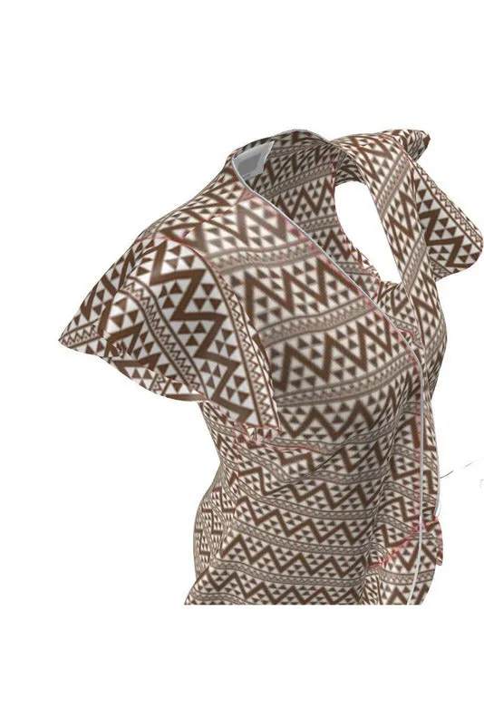 Mocha Aztec Tea Dress