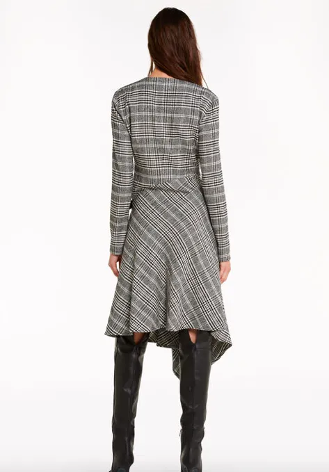 Patrizia Pepe High-Low Hem Midi Dress