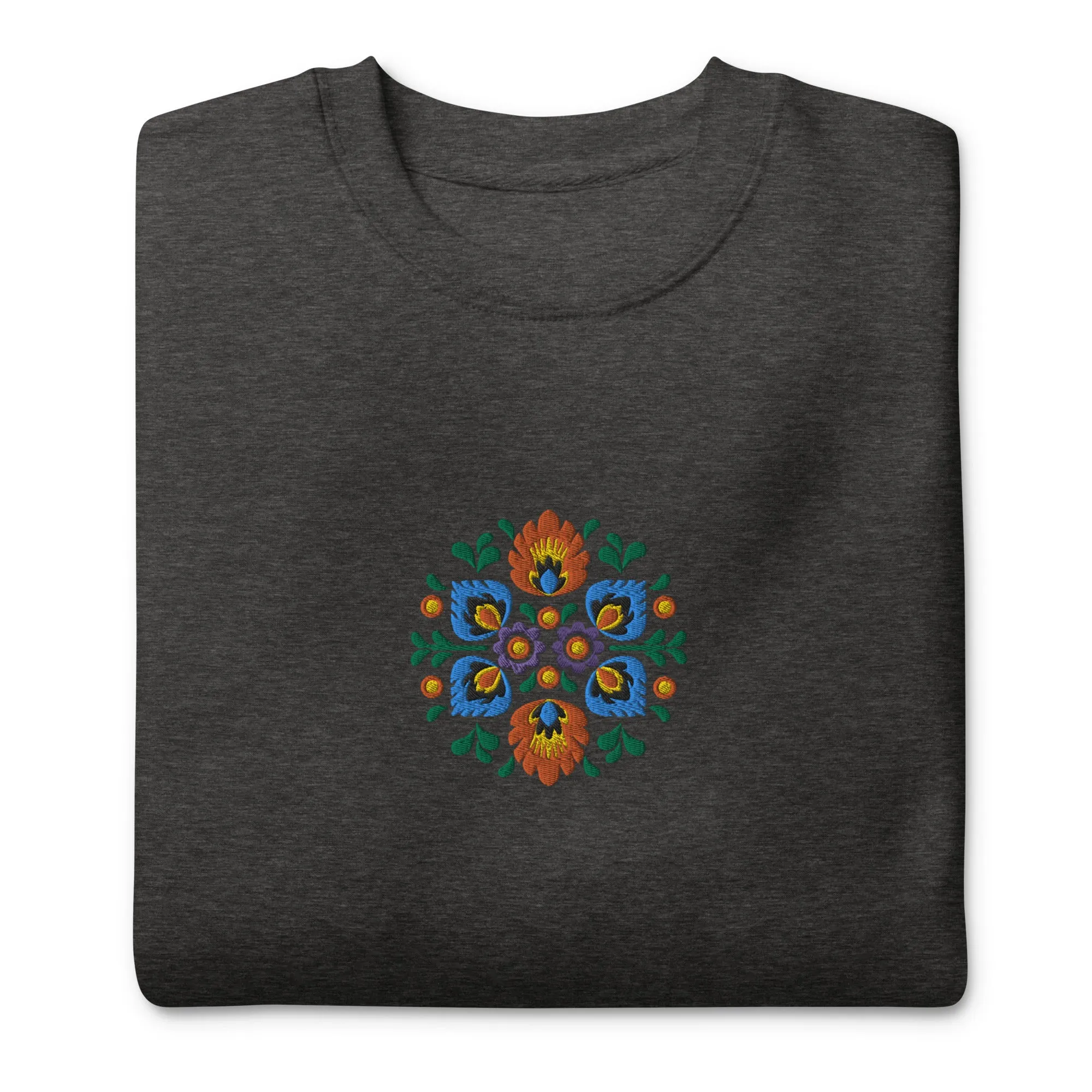 Polish Wycinanki Embroidered Sweatshirt