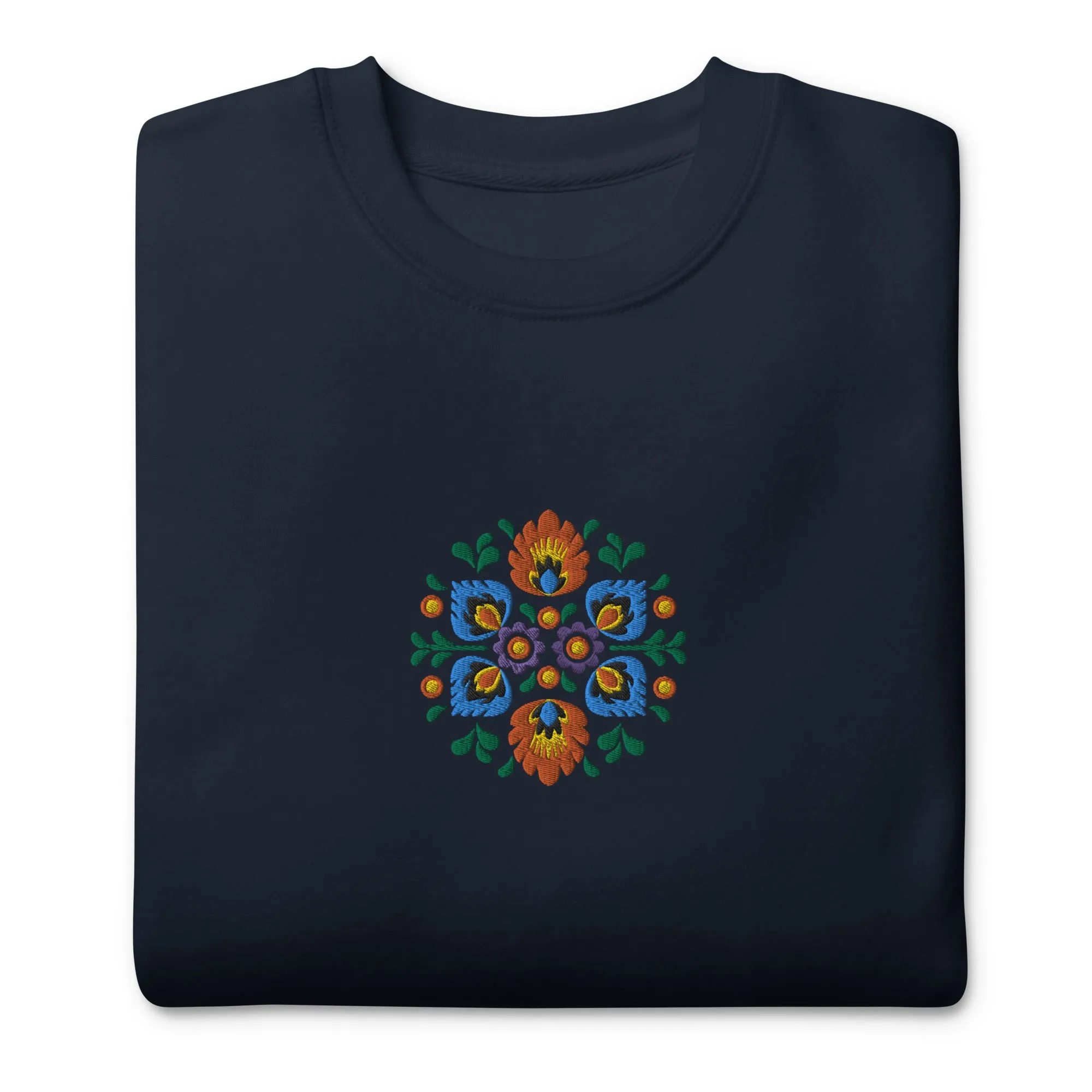 Polish Wycinanki Embroidered Sweatshirt