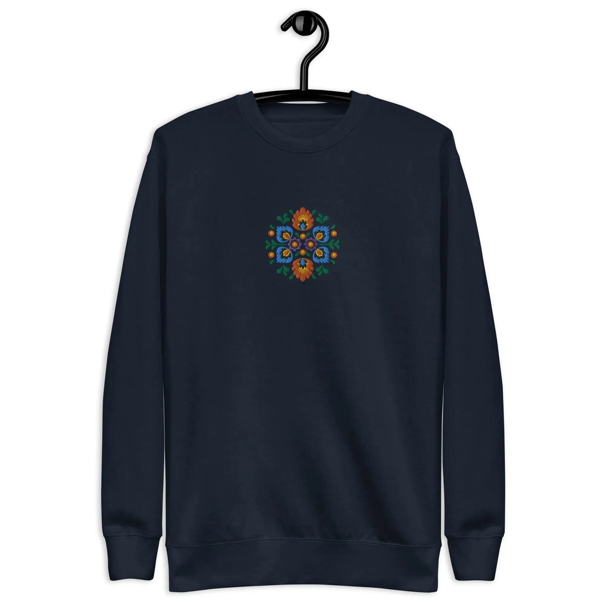 Polish Wycinanki Embroidered Sweatshirt