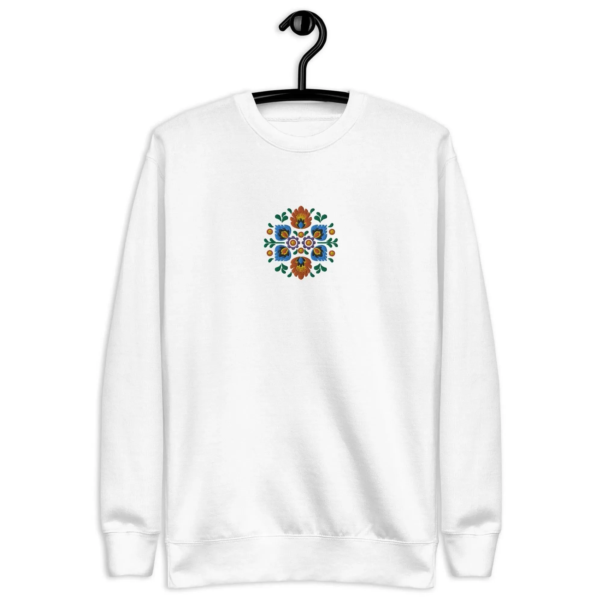 Polish Wycinanki Embroidered Sweatshirt