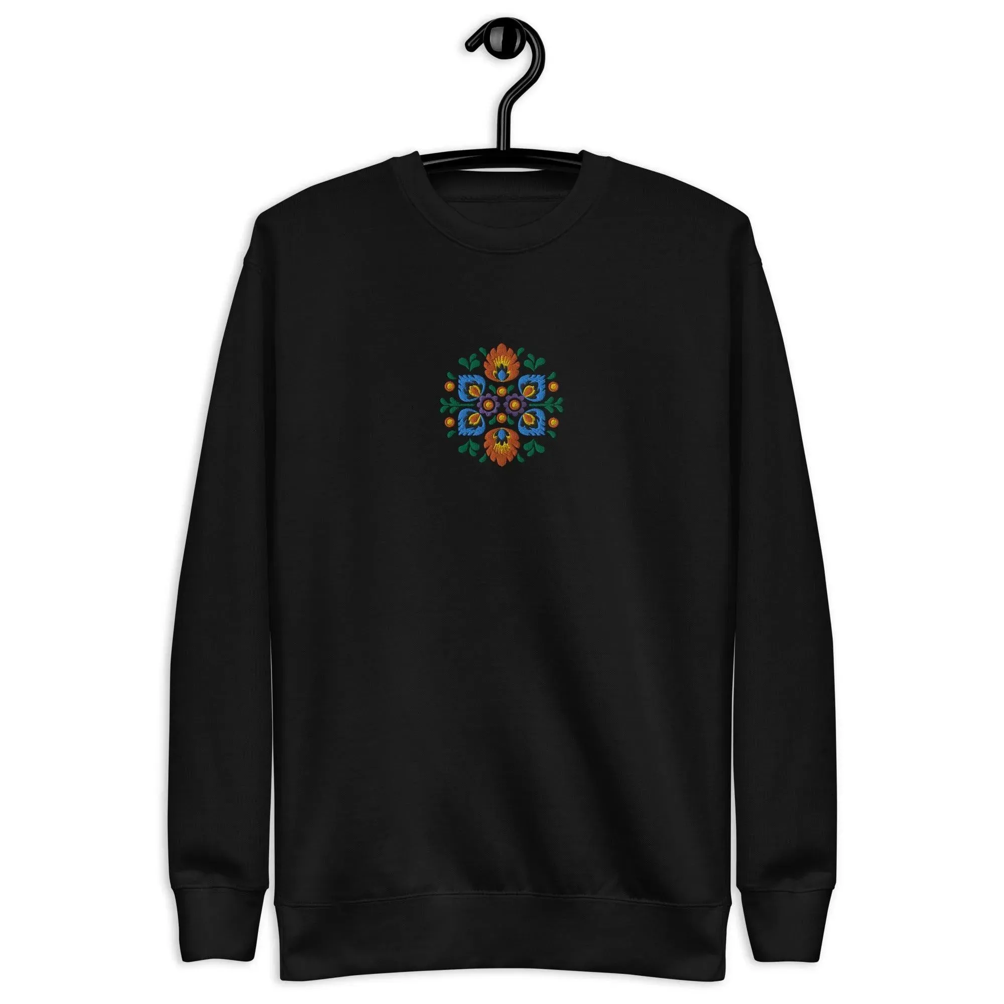 Polish Wycinanki Embroidered Sweatshirt