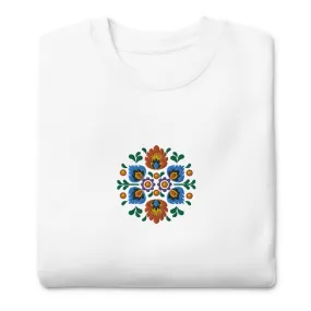 Polish Wycinanki Embroidered Sweatshirt