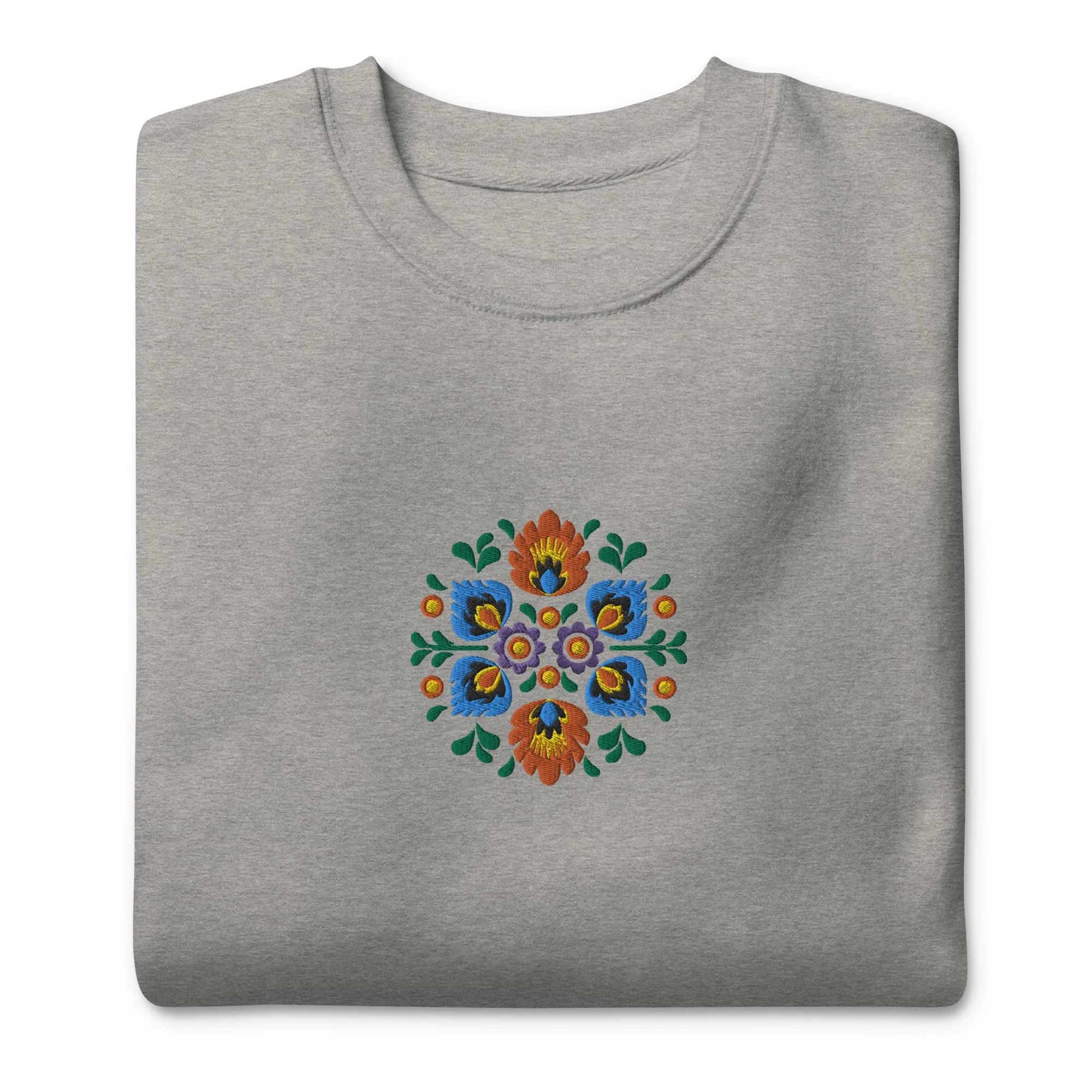 Polish Wycinanki Embroidered Sweatshirt