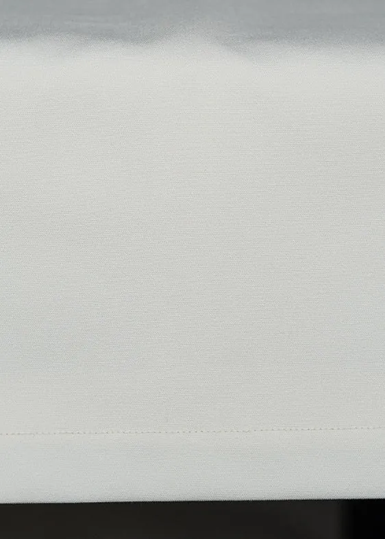 POLO COLLAR CHIFFON DRESS