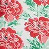 Rose-Print Tie-Waist Flare Dress