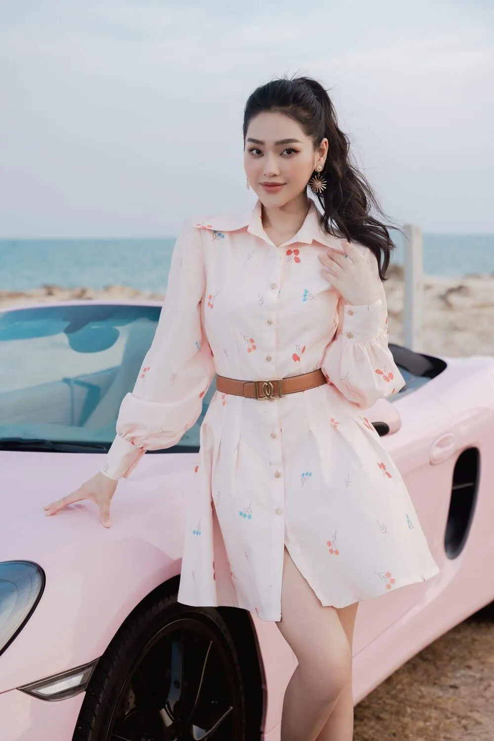 Sandra A-line Long Sleeved Kate Mini Dress