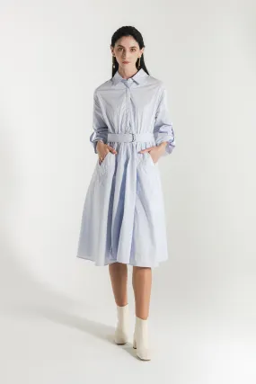 Savianna Self-Tie Shirt Dress
