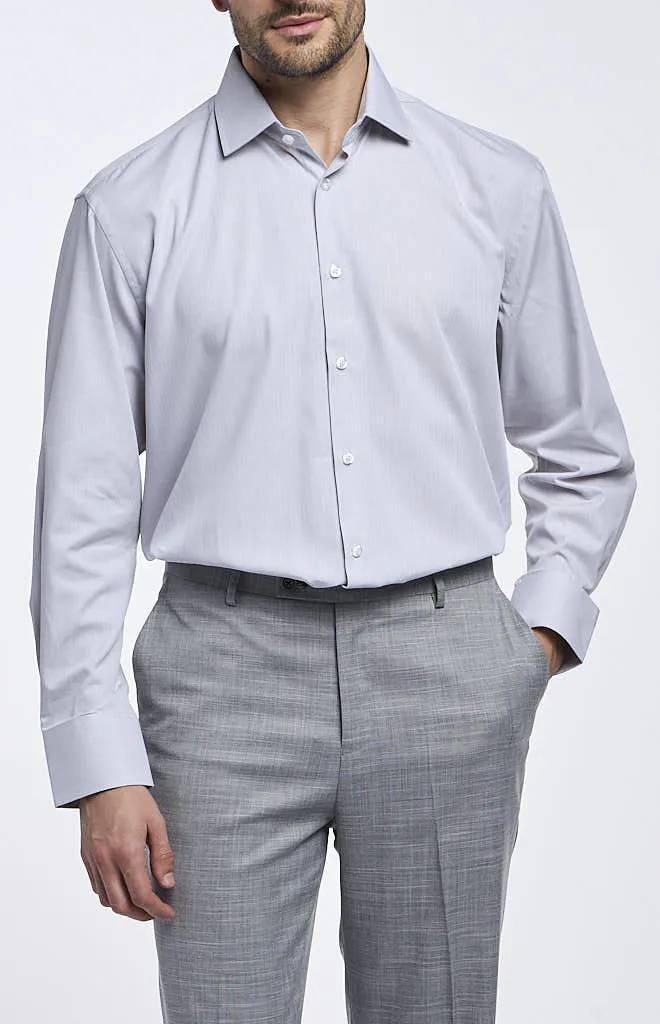 Stacy Adams Herringbone Dress Shirt