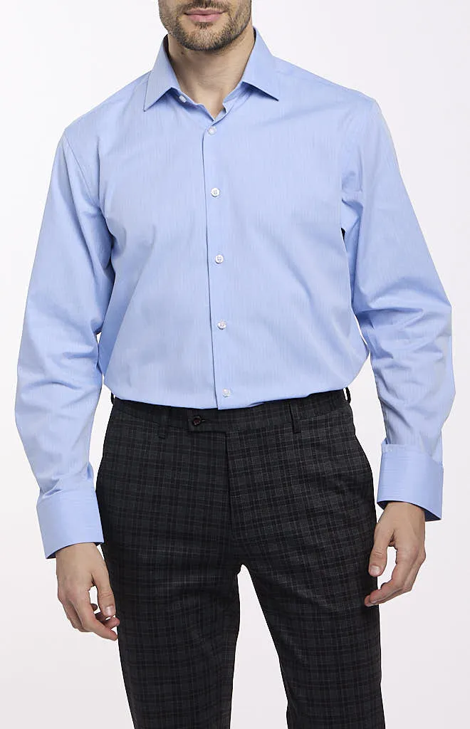 Stacy Adams Herringbone Dress Shirt