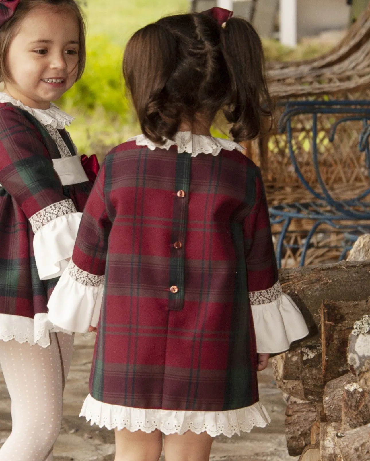 Tartan Plaid A line Dress