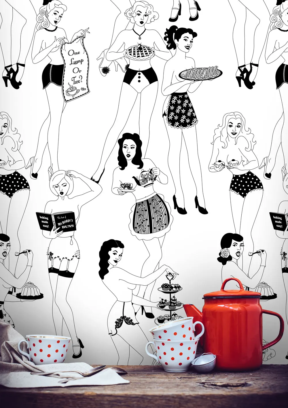 Time for Tea - Wallpaper Samples