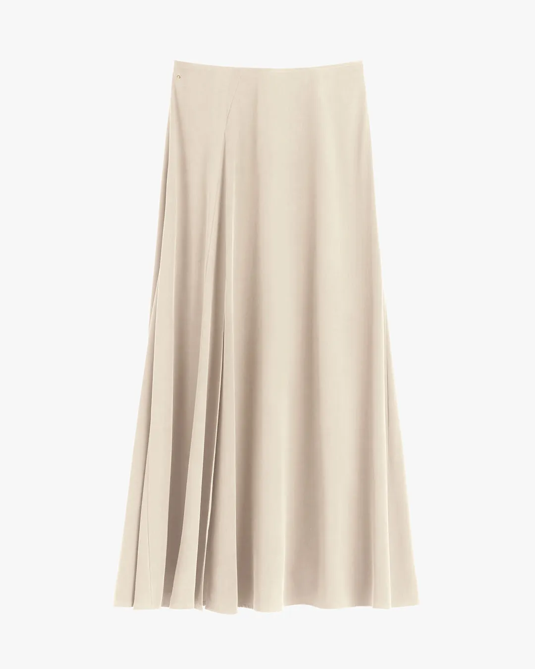 Washable Silk Maxi Skirt