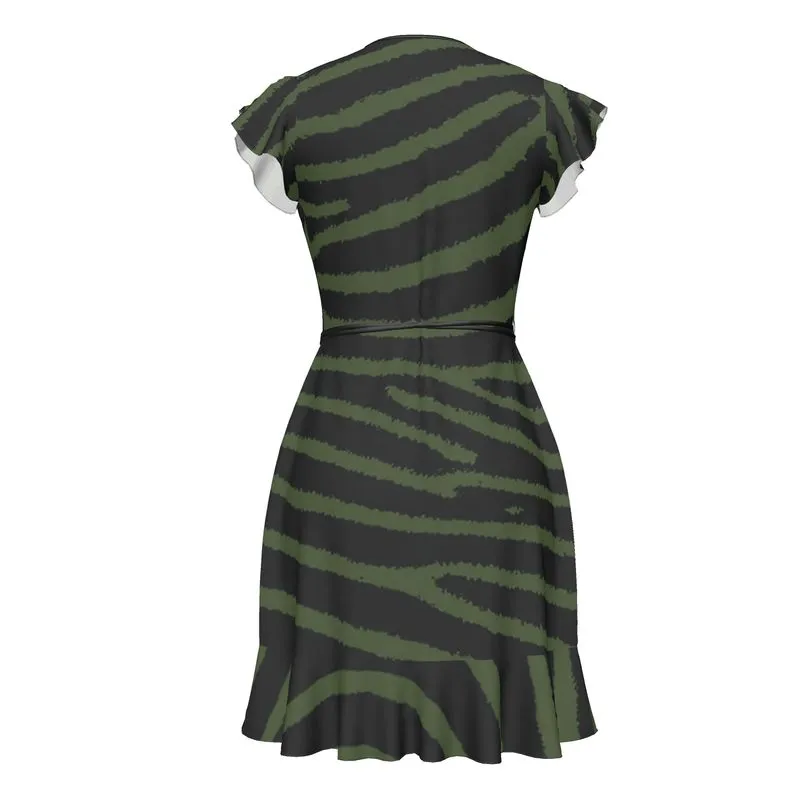 Zebra Print Tea Dress