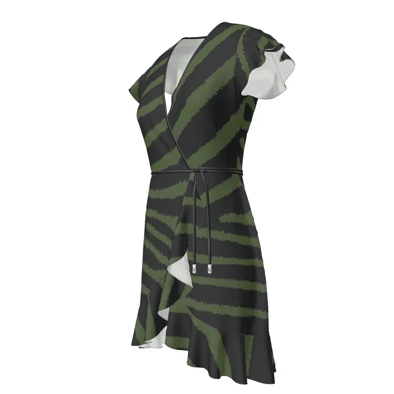 Zebra Print Tea Dress