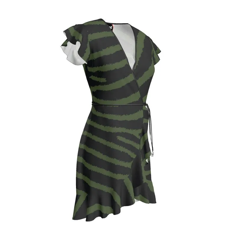Zebra Print Tea Dress