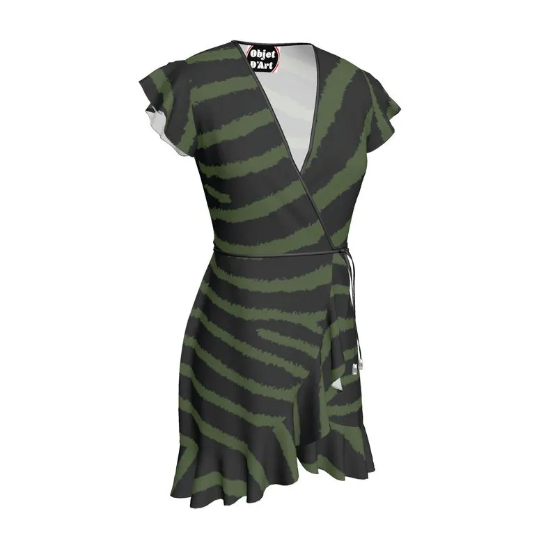Zebra Print Tea Dress