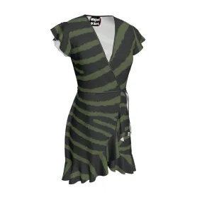 Zebra Print Tea Dress